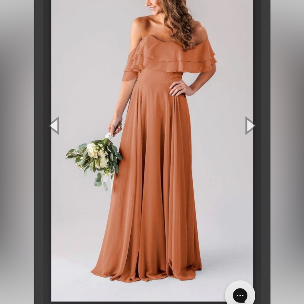 Kennedy Blue - Allison Bridesmaid Off Shoulder Dress
